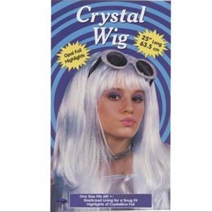 HALLOWEEN Crystal Wig with highlights